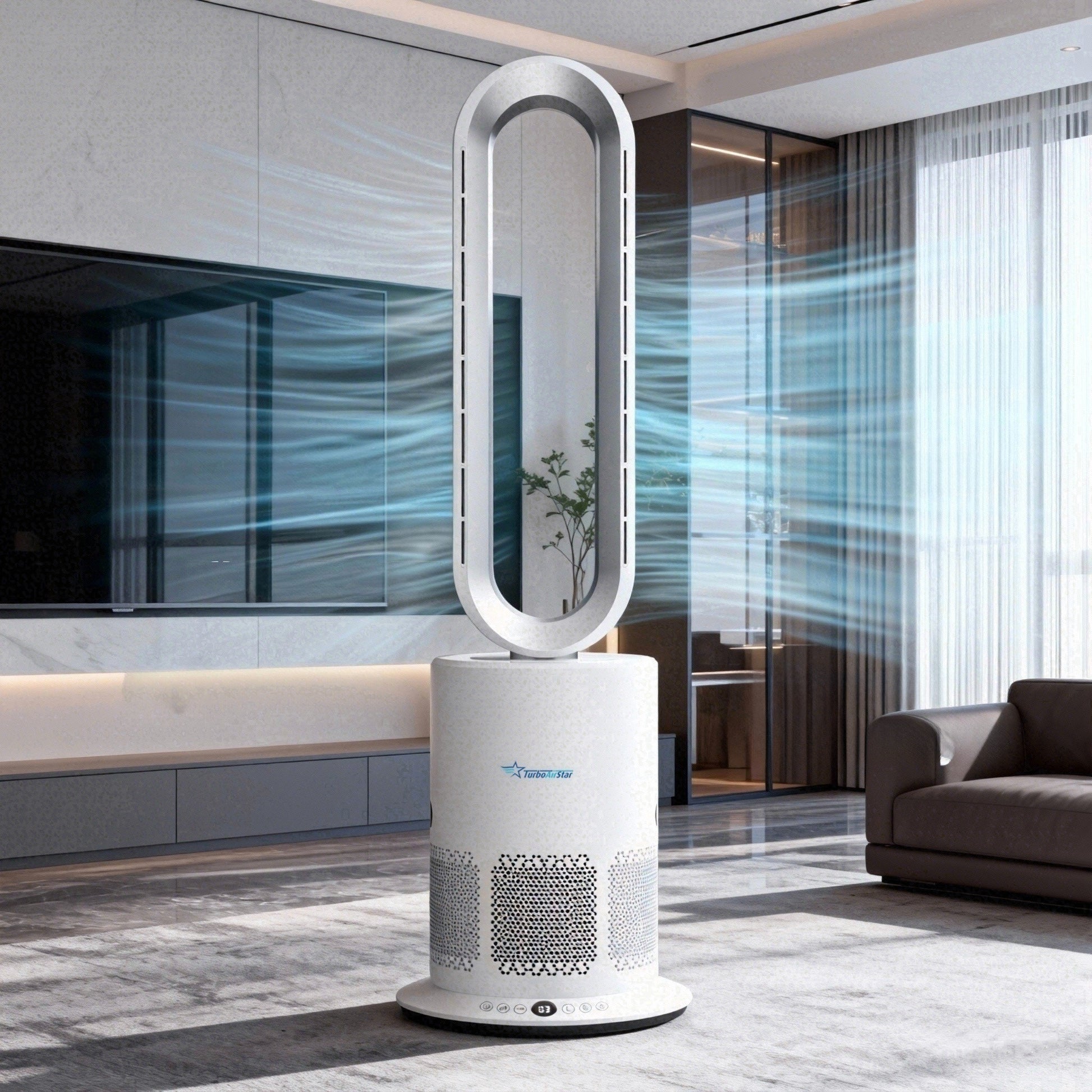 Purificator de aer TurboAirStar cu ventilator pentru răcire și încălzire 13 