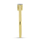 Inel din Argint 925 Placat cu Aur ( 2.26 grame ) cu Diamant Alb 0.06 Carate
