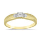 Inel din Argint 925 Placat cu Aur ( 2.07 grame ) cu Diamant Alb 0.02 Carate