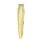 Inel din Argint 925 Placat cu Aur ( 2.07 grame ) cu Diamant Alb 0.02 Carate