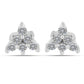 Cercei din Argint 925 ( 0.69 grame ) cu Diamant Alb 0.16 Carate