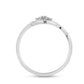 Inel din Argint 925 ( 1.8 grame ) cu Diamant Alb 0.12 Carate