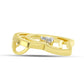Pandantiv din Argint 925 Placat cu Aur ( 2.13 grame ) cu Diamant Alb 0.04 Carate