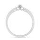 Inel din Argint 925 ( 2.03 grame ) cu Diamant Alb 0.02 Carate