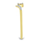 Inel din Argint 925 Placat cu Aur ( 1.39 grame ) cu Diamant Alb și Zircon Alb 0.11 Carate