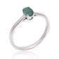 Inel din Argint 925 ( 1.73 grame ) cu Smarald Brazilian 0.44 Carate