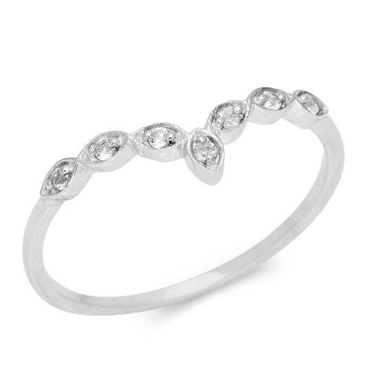 Set din Argint 925 ( 2.25 grame ) cu Ametist Marocan și Topaz Alb 0.28 Carate ( Inel )