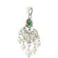 Pandantiv din Argint 925 ( 2.32 grame ) cu Turcoaz Oyster 3.9 Carate