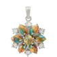 Pandantiv din Argint 925 ( 2.69 grame ) cu Turcoaz Oyster 5 Carate