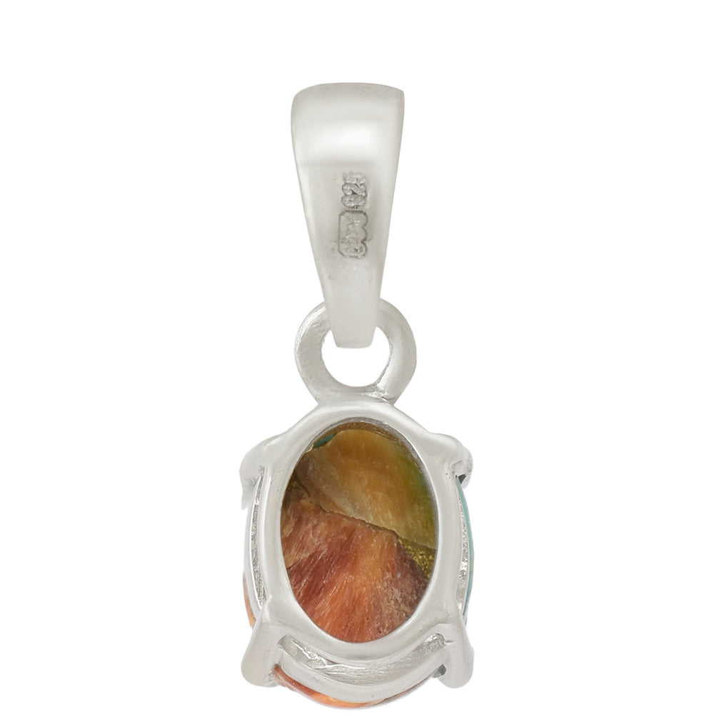 Pandantiv din Argint 925 ( 0.67 grame ) cu Turcoaz Oyster 1.09 Carate 3 