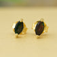 Cercei din Argint 925 Placat cu Aur ( 0.53 grame ) cu Opal Etiopian Lega Dembi 0.22 Carate