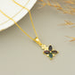 Pandantiv din Argint 925 Placat cu Aur ( 1.53 grame ) cu Opal Etiopian Lega Dembi și Topaz Alb 1.09 Carate