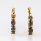 Cercei din Argint 925 Placat cu Aur ( 3.38 grame ) cu Opal Etiopian Lega Dembi 1.22 Carate