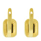 Cercei din Argint 925 Placat cu Aur ( 2.97 grame ) cu Opal Etiopian Lega Dembi 1.44 Carate