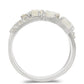 Inel din Argint 925 ( 4.62 grame ) cu Piatra Lunii Curcubeu și Topaz Alb 1.89 Carate