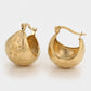 Cercei din Aliaj Placat cu Aur