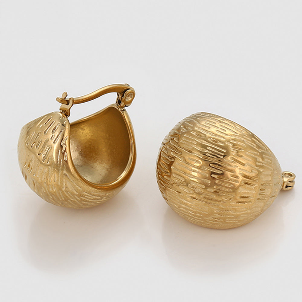 Cercei din Aliaj Placat cu Aur