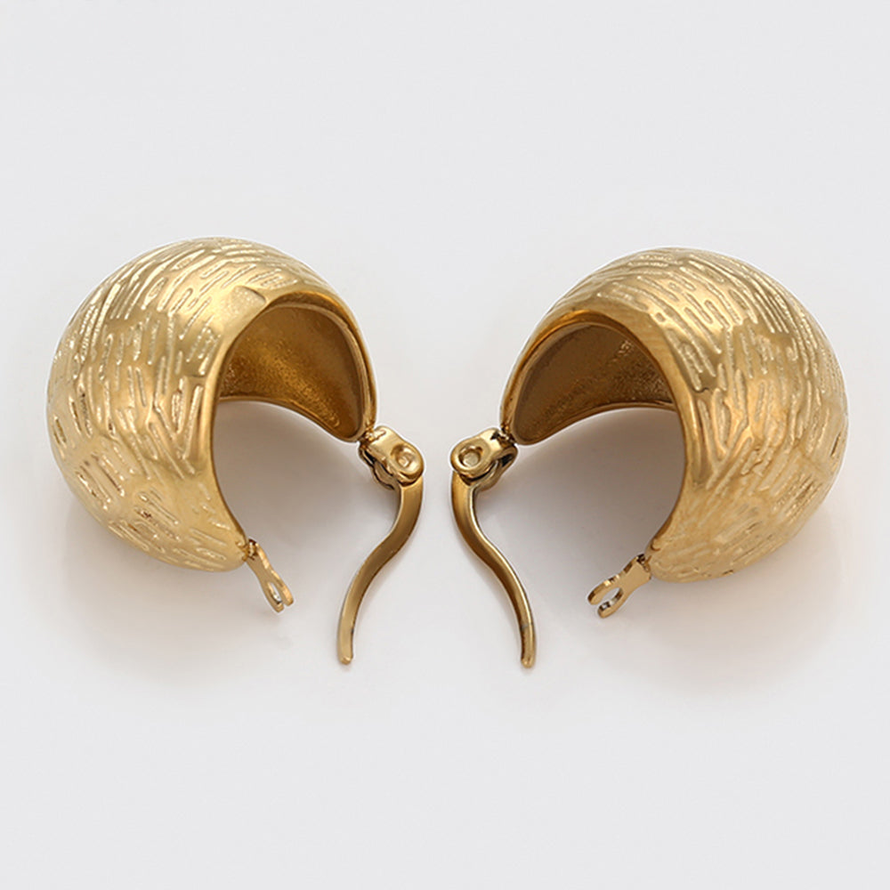 Cercei din Aliaj Placat cu Aur