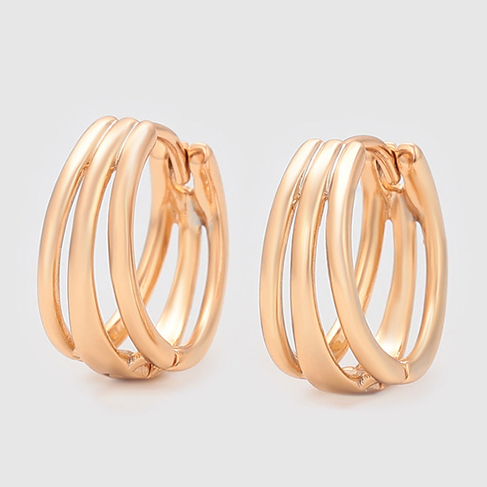 Cercei din Aliaj Placat cu Aur 3 