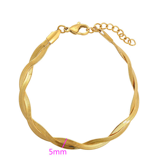 Brățară din Aliaj Placat cu Aur