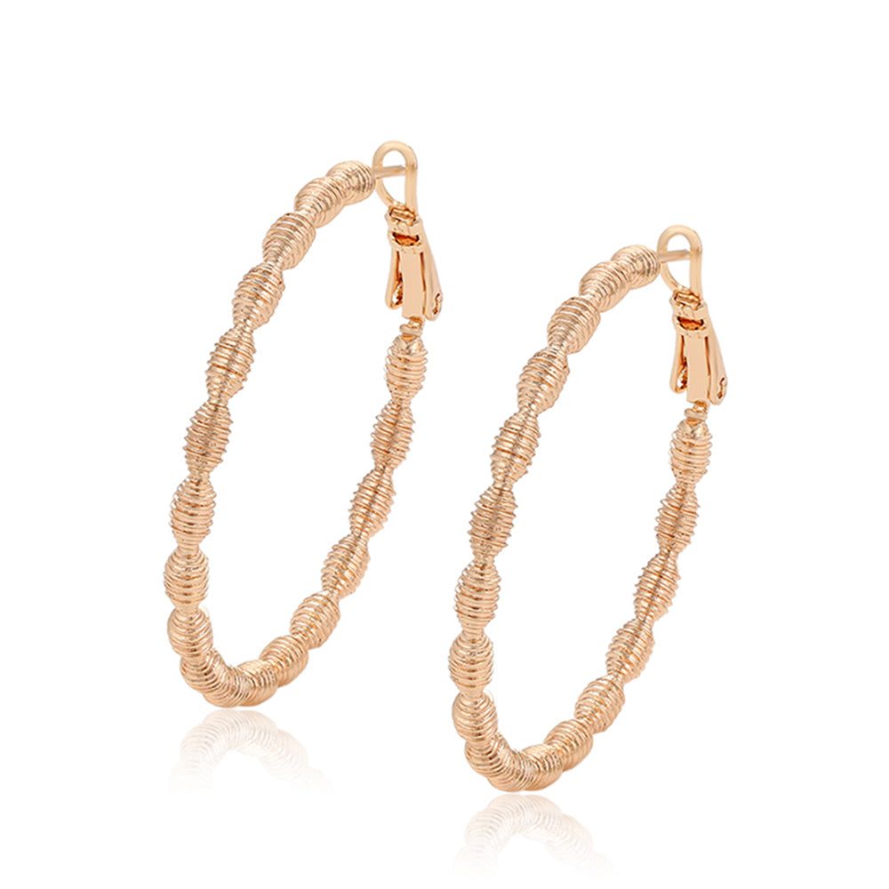 Cercei din Aliaj Placat cu Aur