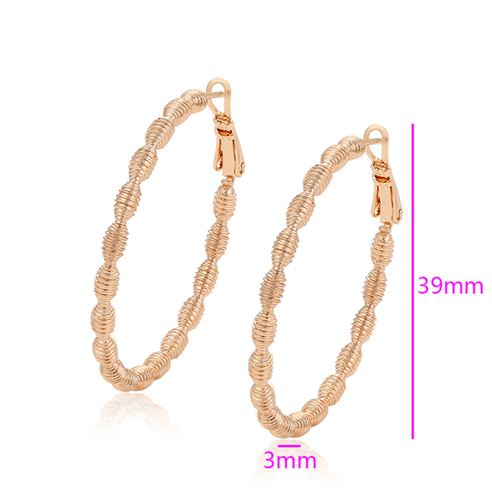 Cercei din Aliaj Placat cu Aur 2 