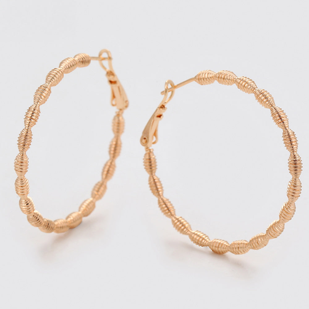 Cercei din Aliaj Placat cu Aur