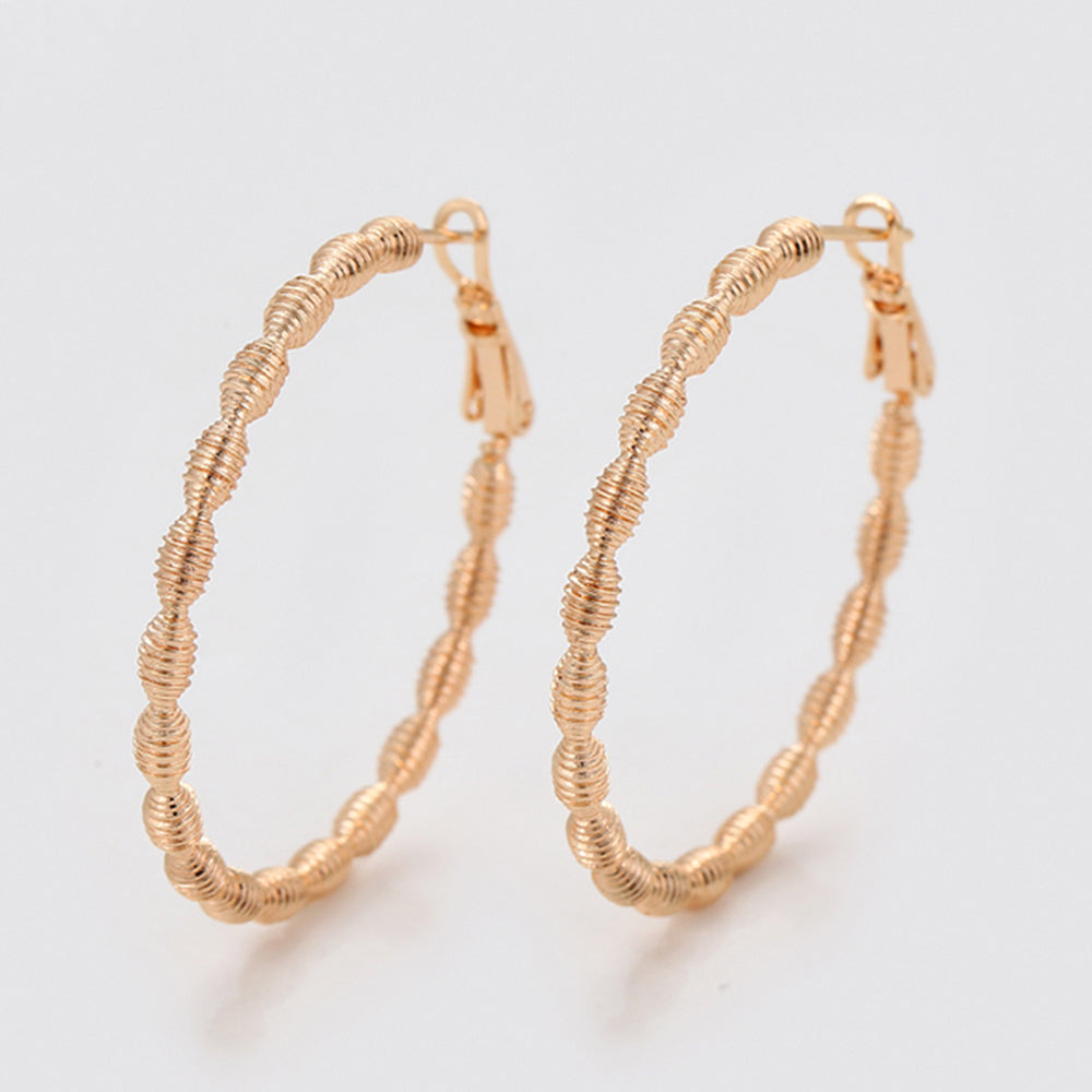 Cercei din Aliaj Placat cu Aur