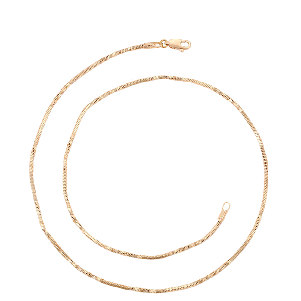 Lanț din Aliaj Placat cu Aur ( Colier ) 2 