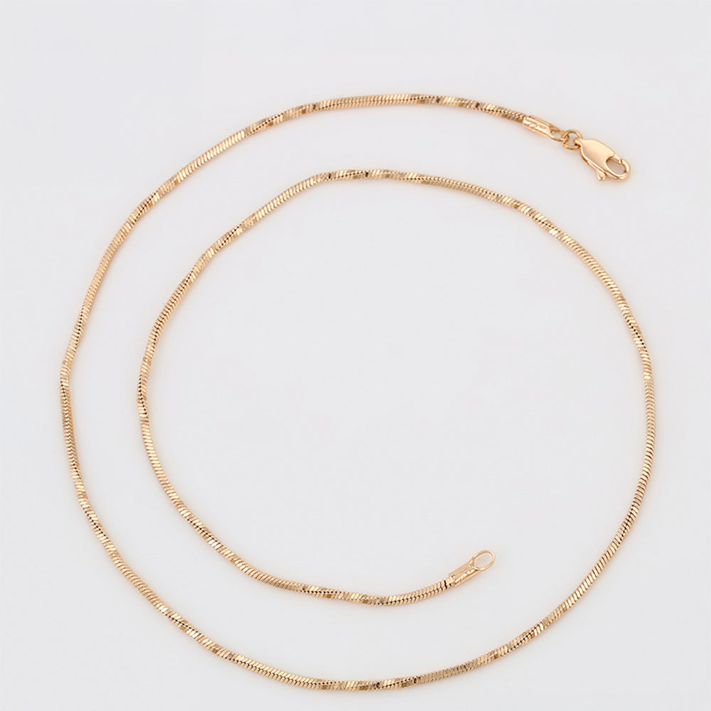 Lanț din Aliaj Placat cu Aur ( Colier )