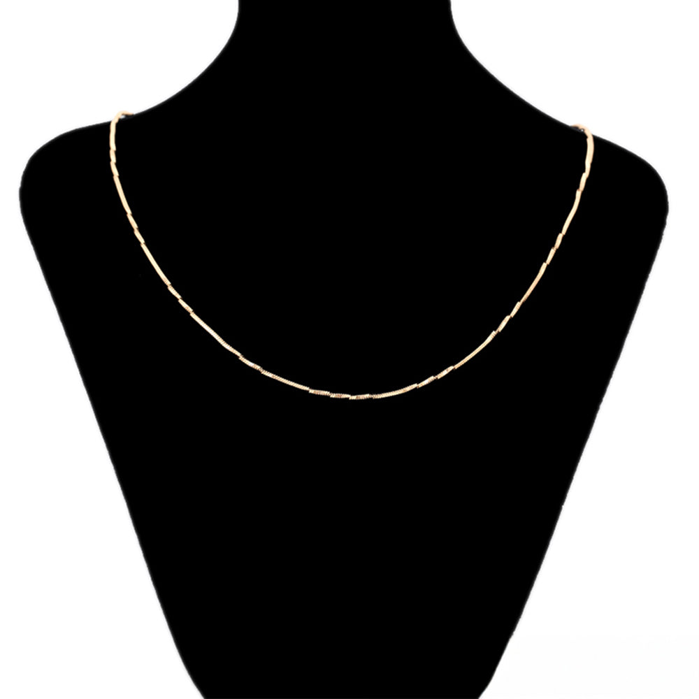 Lanț din Aliaj Placat cu Aur ( Colier ) 1 