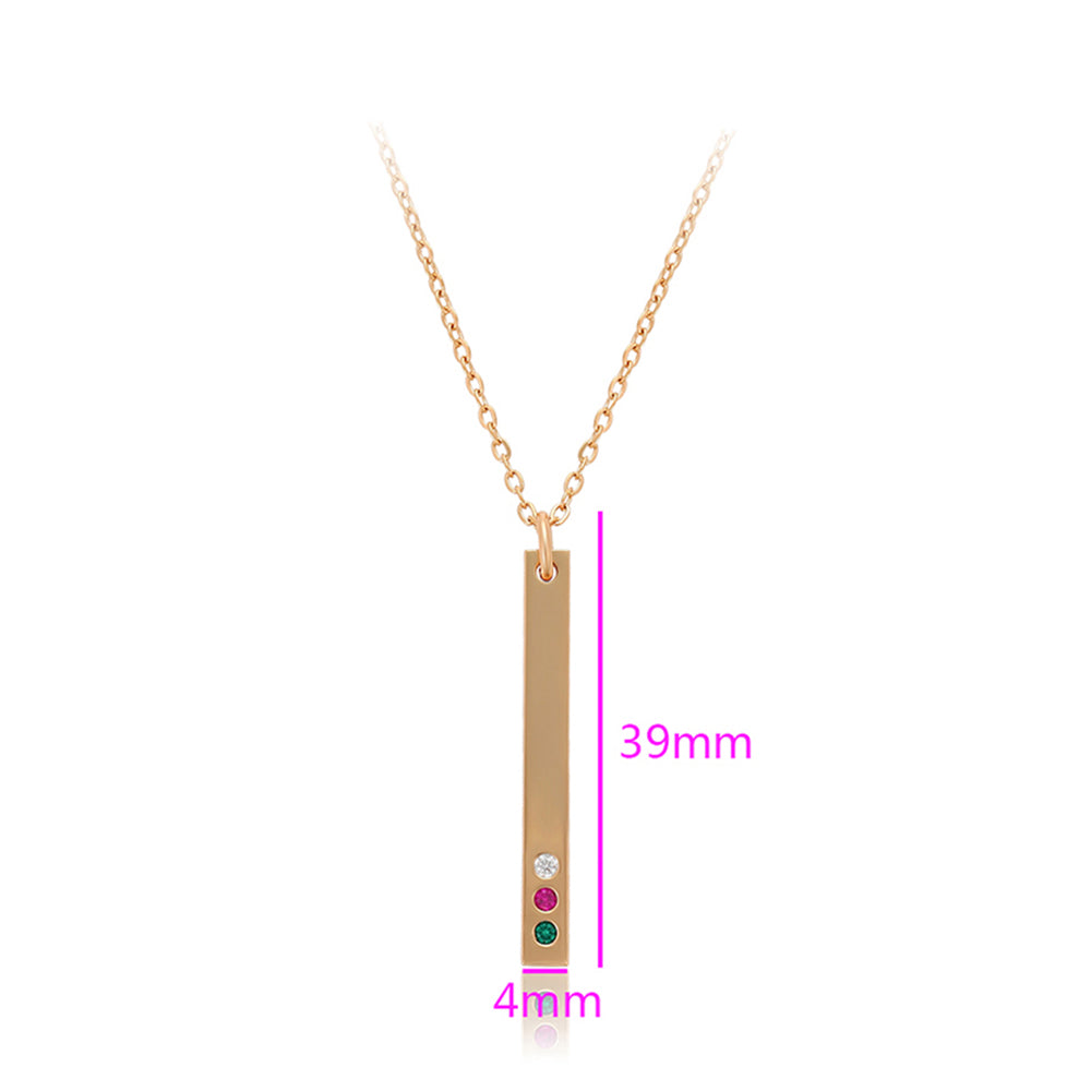 Colier din Aliaj Placat cu Aur cu Cristal Roșu Emporia® și Cristal Verde Emporia® ( Colier+Pandantiv ) 2 