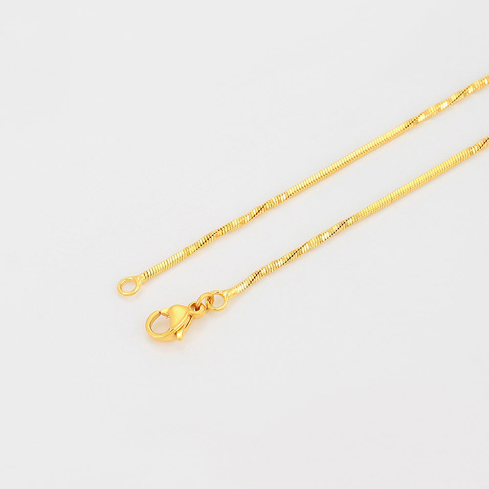 Lanț din Aliaj Placat cu Aur ( Colier )