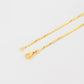 Lanț din Aliaj Placat cu Aur ( Colier )