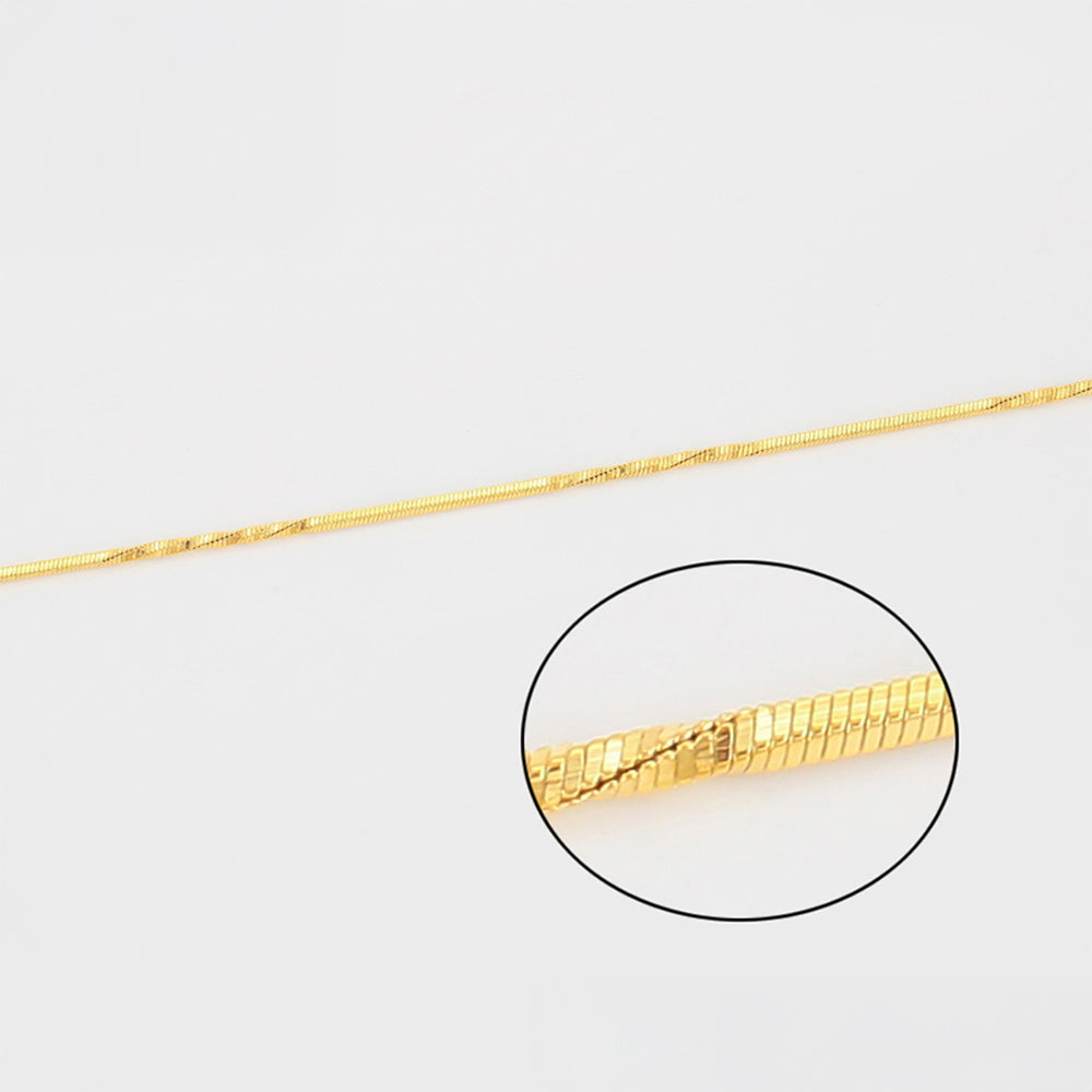 Lanț din Aliaj Placat cu Aur ( Colier ) 7 