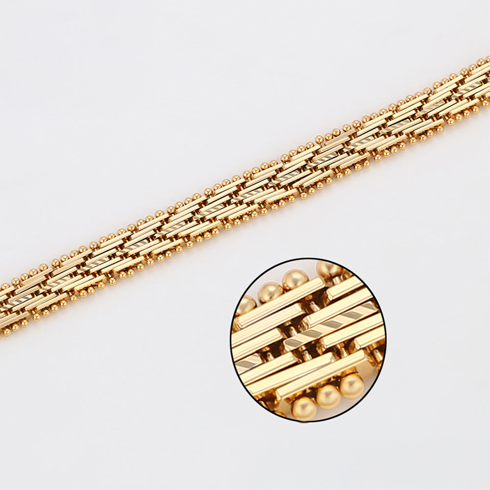 Brățară din Aliaj Placat cu Aur 4 