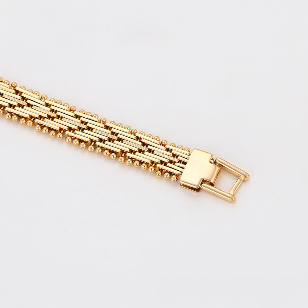 Brățară din Aliaj Placat cu Aur 7 