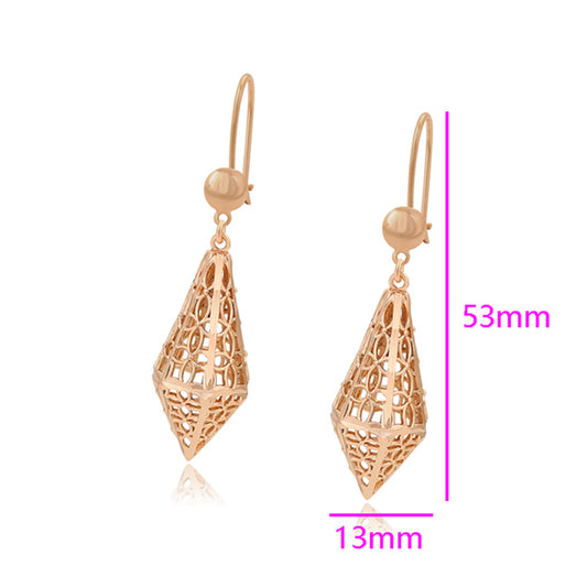 Cercei din Aliaj Placat cu Aur