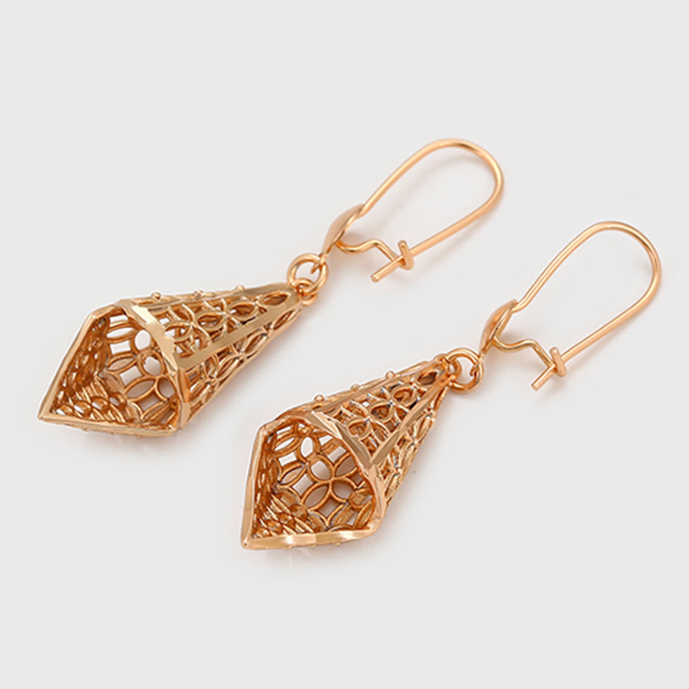 Cercei din Aliaj Placat cu Aur