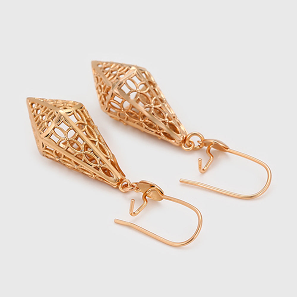 Cercei din Aliaj Placat cu Aur