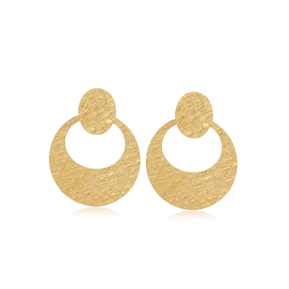 Cercei din Aliaj Placat cu Aur