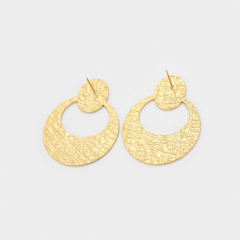 Cercei din Aliaj Placat cu Aur 6 