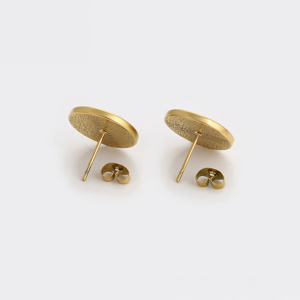 Cercei din Aliaj Placat cu Aur cu Cristal Roșu Emporia® și Cristal Roz Emporia®