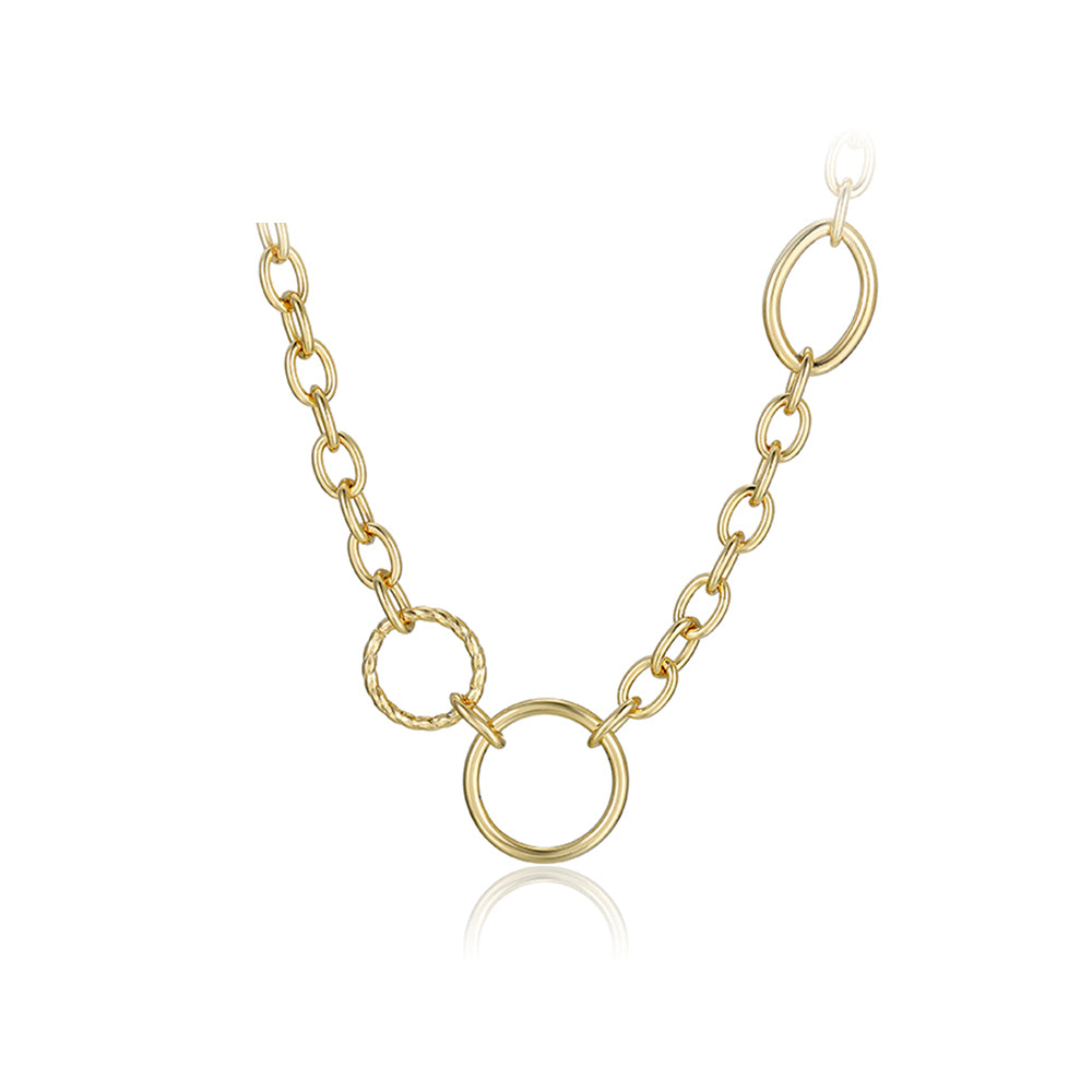 Colier din Aliaj Placat cu Aur