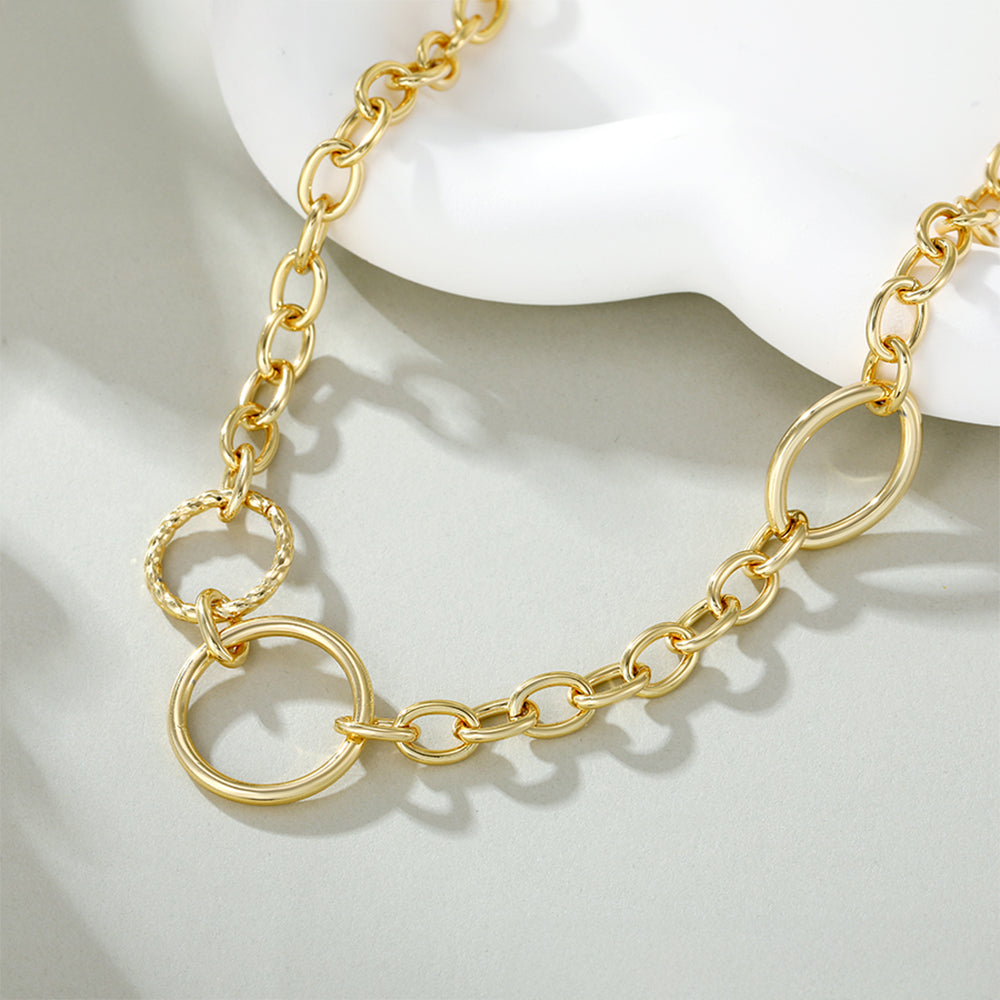 Colier din Aliaj Placat cu Aur 1 