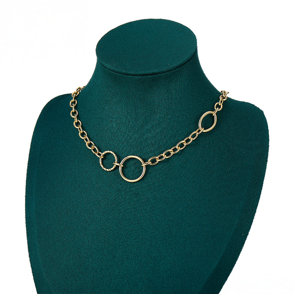 Colier din Aliaj Placat cu Aur 5 