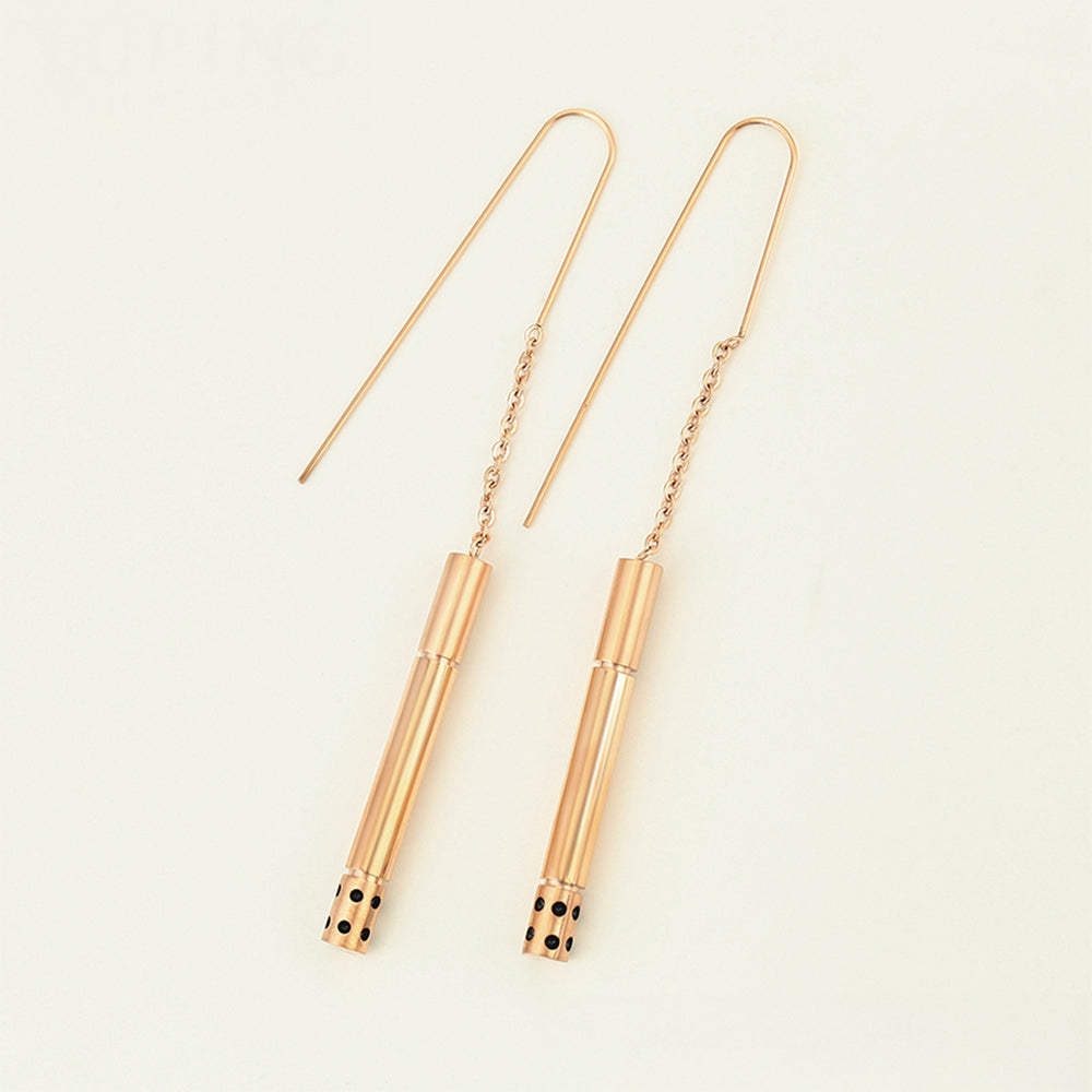 Set din Aliaj Placat cu Aur cu Cristal Roșu Emporia® ( Colier+Cercei+Pandantiv )