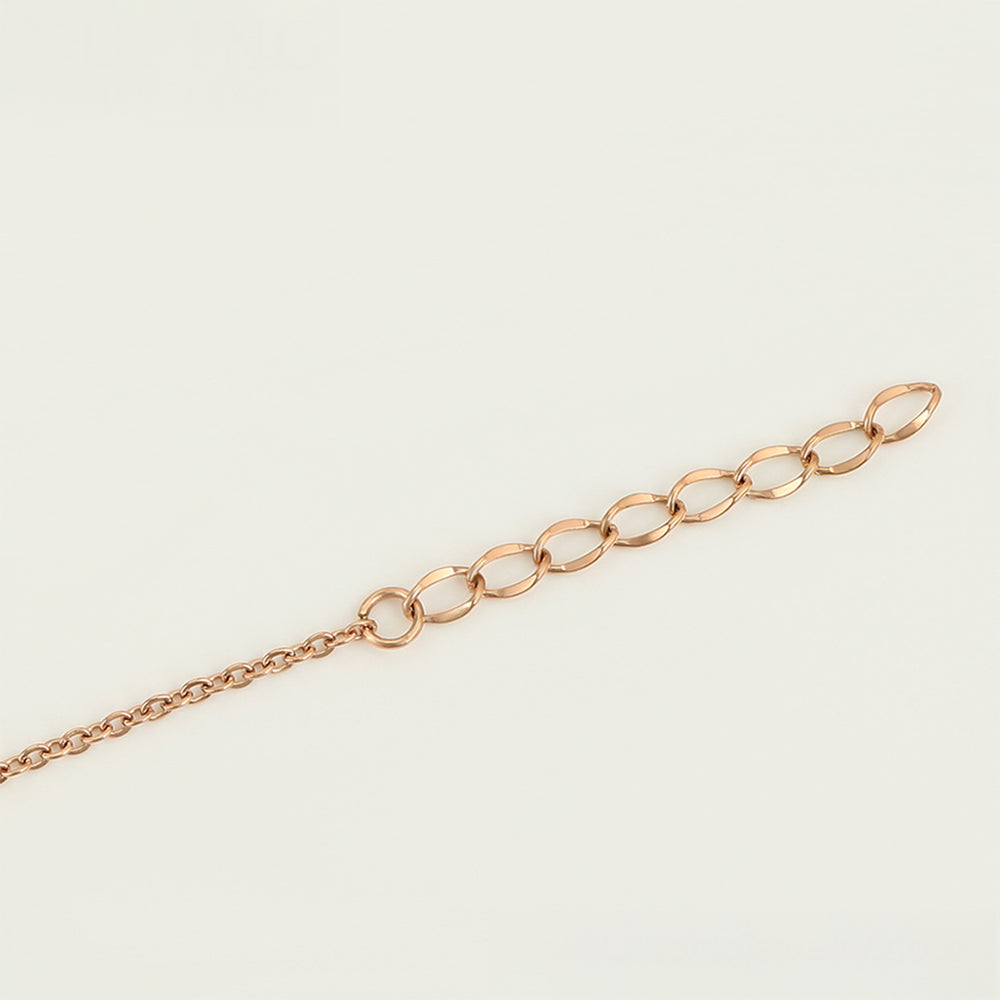 Set din Aliaj Placat cu Aur cu Cristal Roz Emporia® și Cristal Alb Emporia® ( Colier+Brățară )