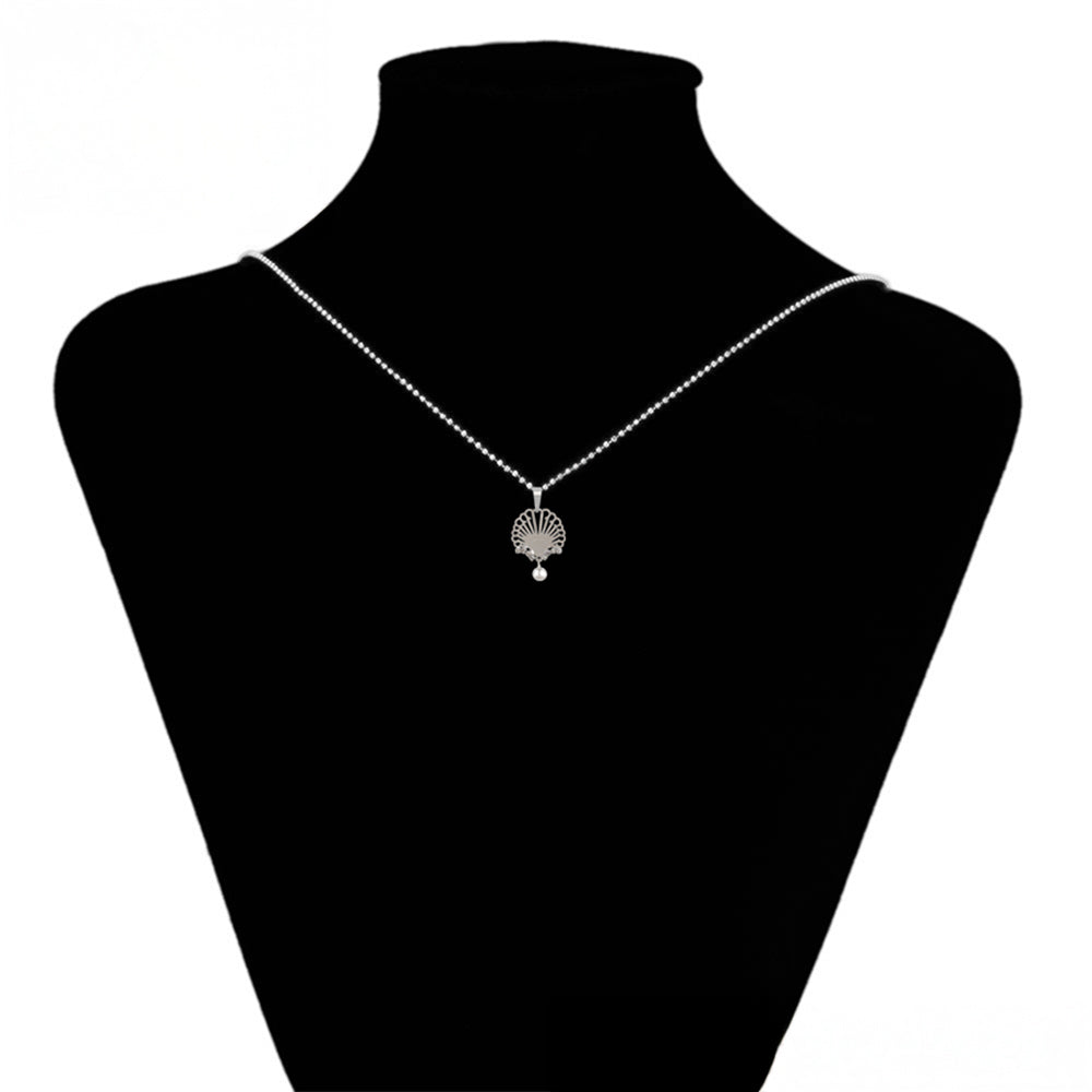 Set din Aliaj Placat cu Aur cu Cristal Alb Emporia® ( Cercei+Pandantiv )