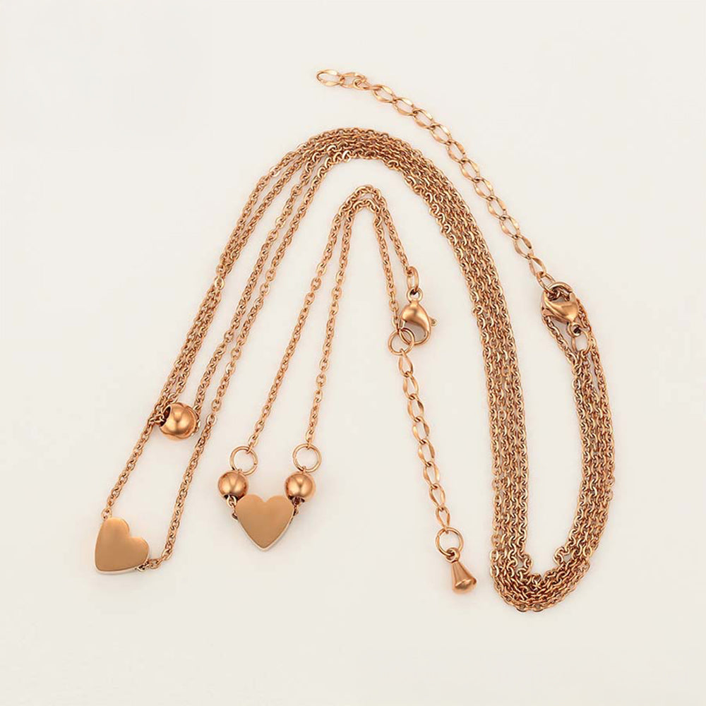 Set din Aliaj Placat cu Aur ( Colier+Brățară ) 7 